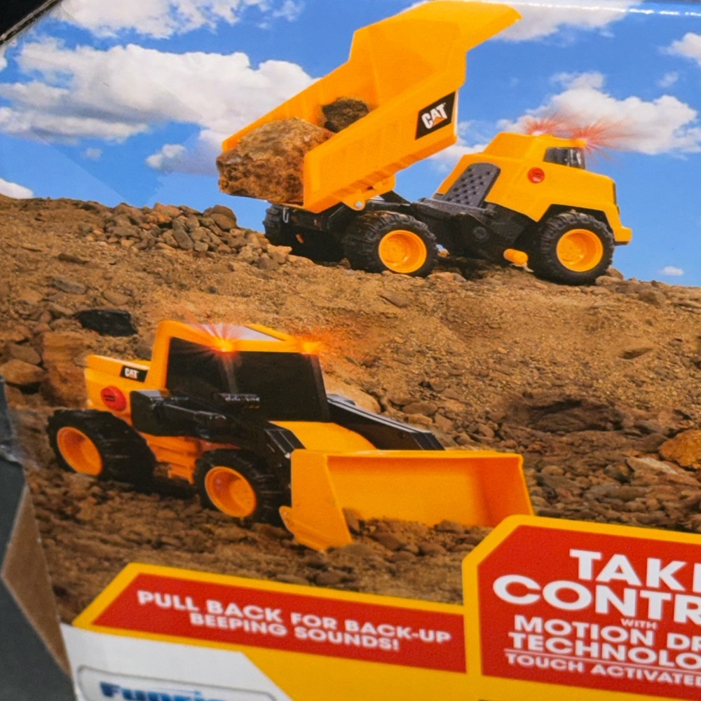 CAT Caterpillar Power Haulers Excavator Construction Vehicle Toy Brand New Boxed - Picture 9 of 9